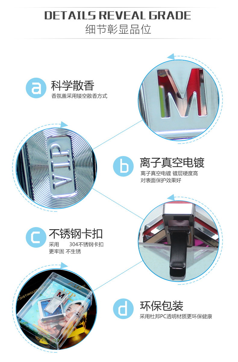 Nước hoa xe hơi điều hòa không khí cửa ra nước hoa ngoài mùi ghế treo nước hoa clip xe ngoài nguồn cung cấp mùi - Ô tô nội thất Accesseries nệm xe ô tô