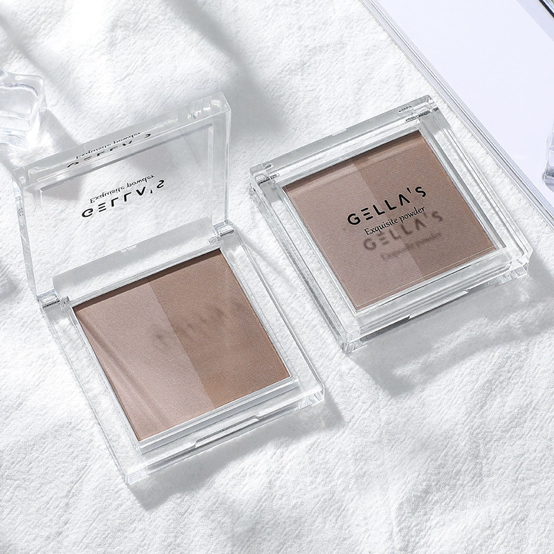 Gellas Beauty Fixing Powder Repairing Powder Shadow Matte Side Face V Face Eyeshadow Powder - Bột nén