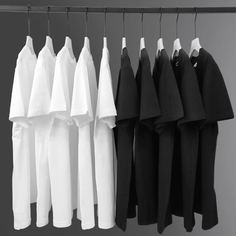 Специальное предложение Tail goods, мужская летняя футболка с короткими рукавами, молодежная однотонная футболка с низом, дышащая футболка из ледяного шелка, белый топ