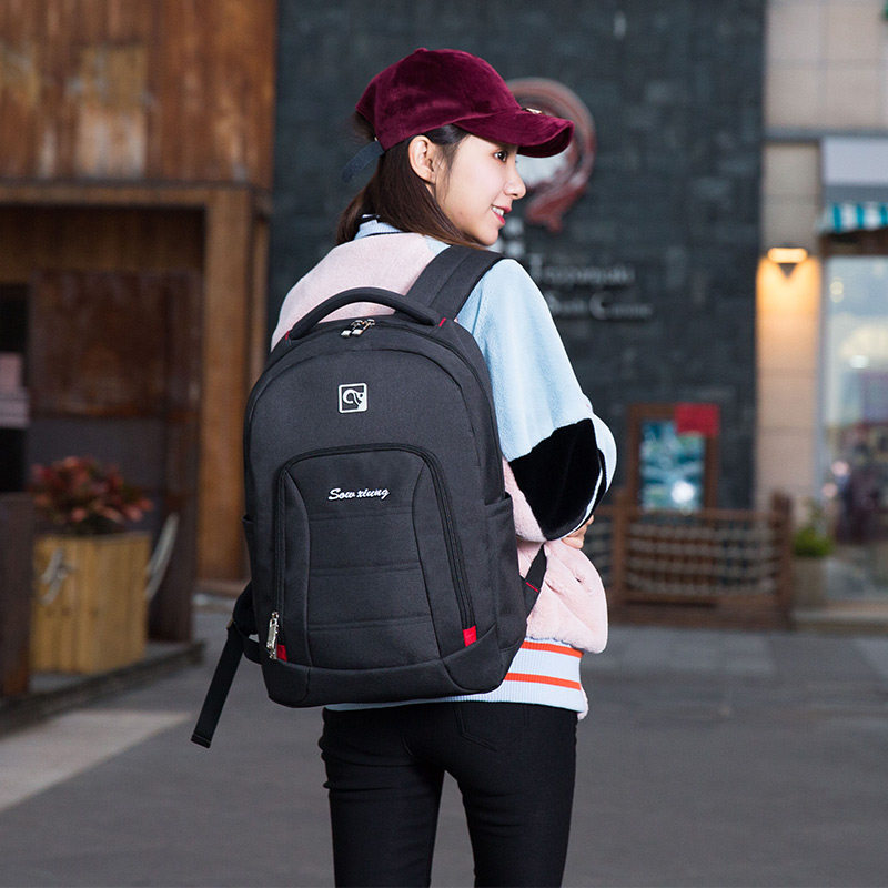 Shoulder Bag Men's Double Shoulder Bag Men's Bag Girls Junior High School High School Students Computer Bag Travel Bag Fashion Trends 2020 New Big