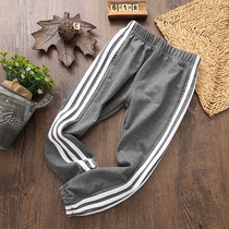 Boy Sports Pants Spring Autumn Season Pure Cotton 2019 New Girl Casual Pants Autumn Style Baby Pants Children Pants Tide