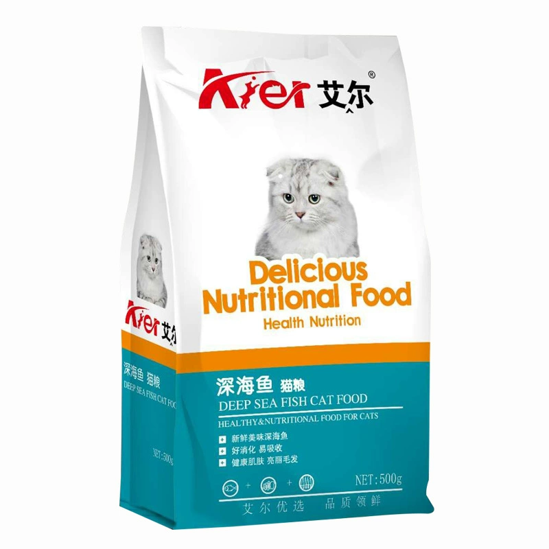 25 tỉnh vận chuyển miễn phí Aier thức ăn cho cá biển sâu 500g thức ăn cho mèo con thức ăn cho mèo con người lớn thức ăn chủ yếu cho mèo thức ăn khô - Cat Staples