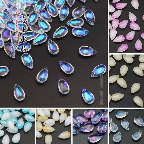 Глянцевая подвеска ручной работы, китайская шпилька, аксессуар для волос, бусины, 20 шт, 8x, 14mm, DIY