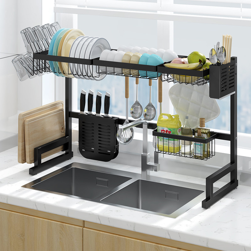 Flex Kitchen Sink Shelf surface Supplies Home Large and versatile Bowl Tray Containing deck Pool Drain Shelf
