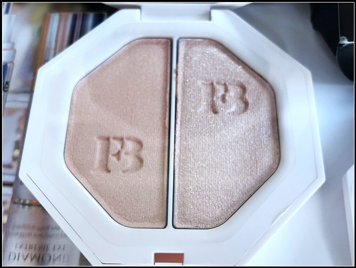 Spot Fenty Beauty Rihanna Bóng mắt hai màu có độ bóng cao đa năng highlight dior 4 ô
