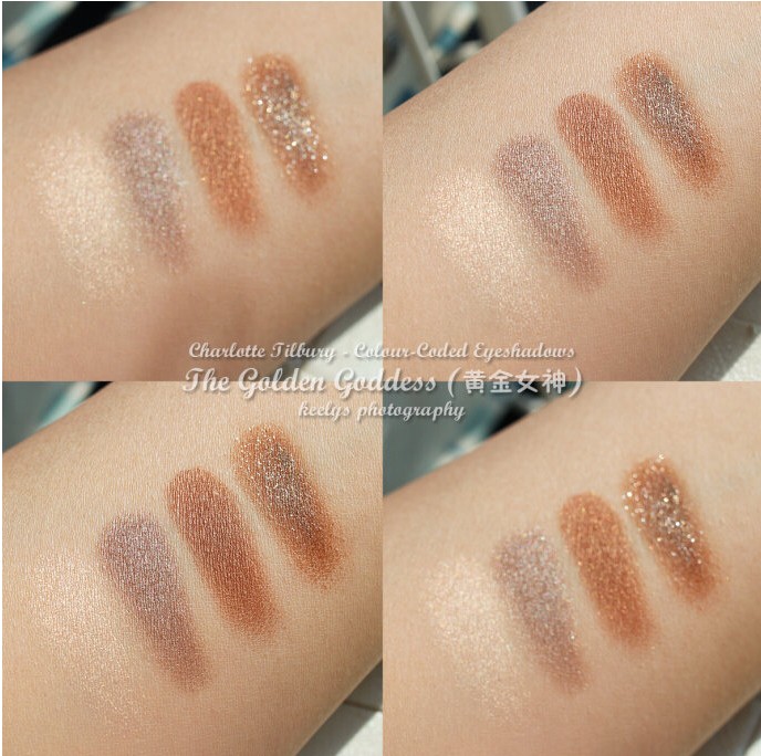 Spot British counter Charlotte Tilbury CT phấn mắt bốn màu 18 năm màu mới dv vv - Bóng mắt bảng phấn mắt