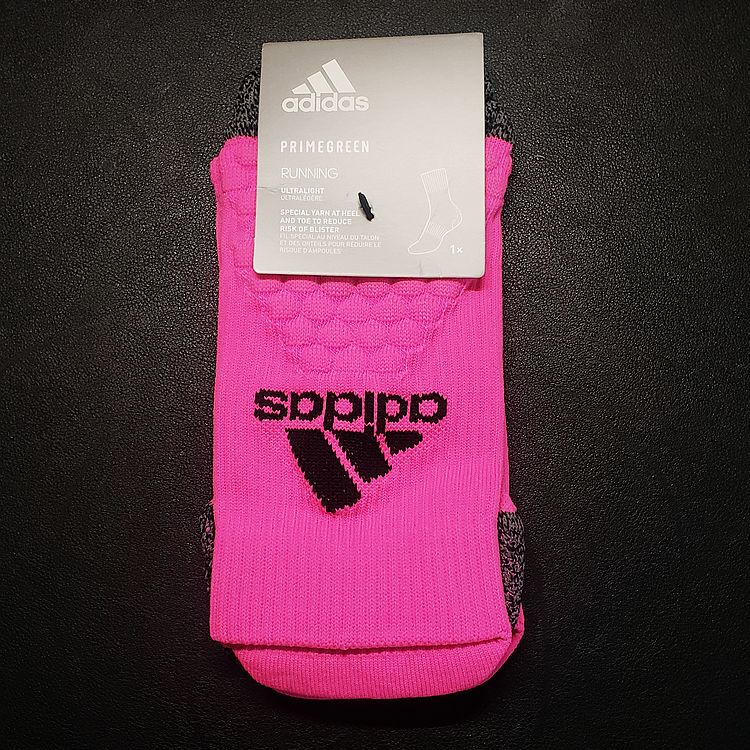 In-Stock Adidas Marathon Men's and Women's Quick-Dry, Wear-Resistant, Shock-Absorbing Elite Running Socks Gi7669