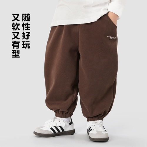 Осенние детские весенние штаны для мальчиков, детская одежда, оверсайз