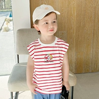 X2360 Красный и белый полосатый жилет