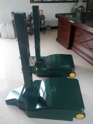 Competition standard cast iron counterweight tennis column aggravated ABS tennis post mobile tennis rack ground-inserted tennis shelf