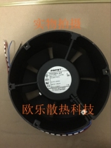 Brand new original German PAPST TYP 6224 N 8HT 24VDC 27W 1 1A 5 wire aluminum frame fan