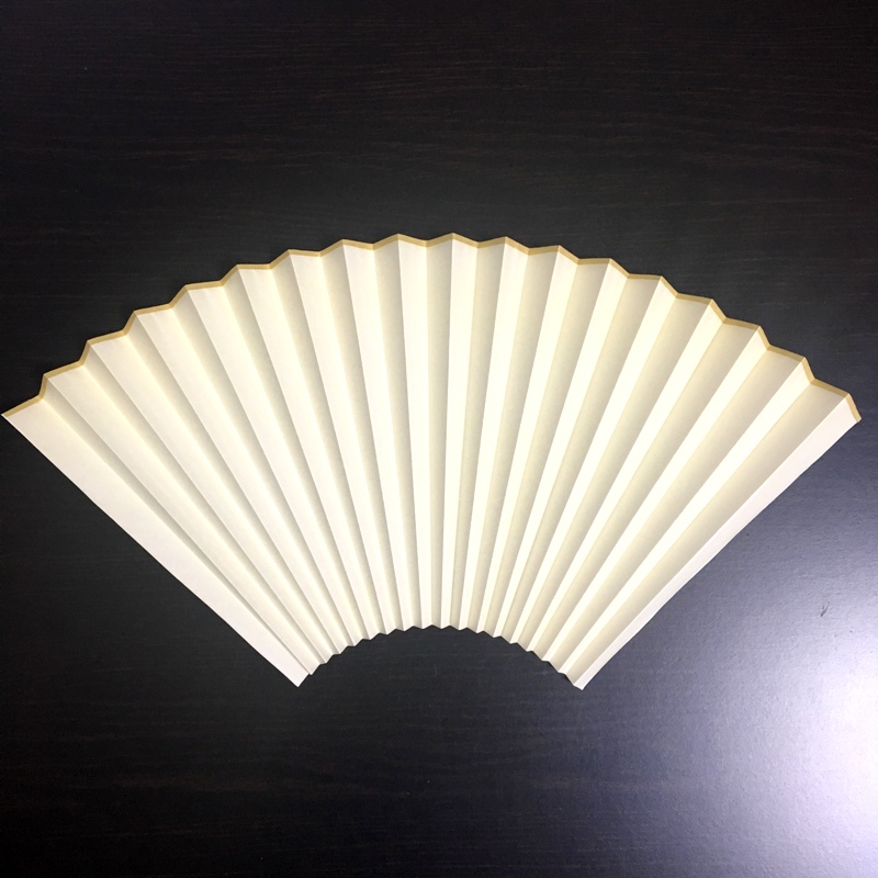 Huai Xiutang blank fan 9 inches 95 inches 18 square 18 gears Su Gong includes two large bones 20 rows of ultra-thin