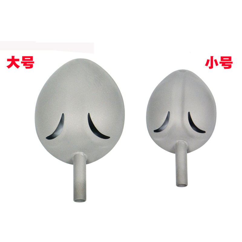 Iso Fishing Titanium Alloy No Stick Bait Sea Fishing Boat Fishing Boat spoons Spoon Head Bait Spoon for Bait Spoon Copper 5 8 mm