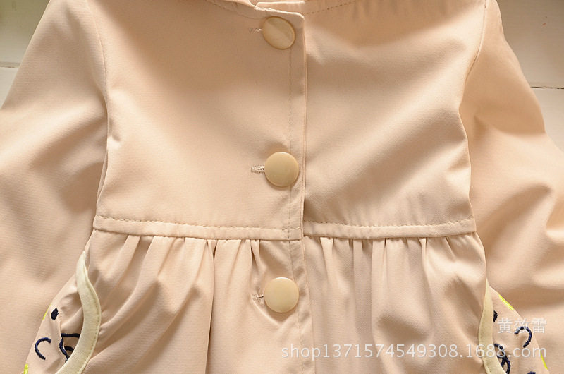 Manteau pour fille en velours côtelé - Ref 2162252 Image 19