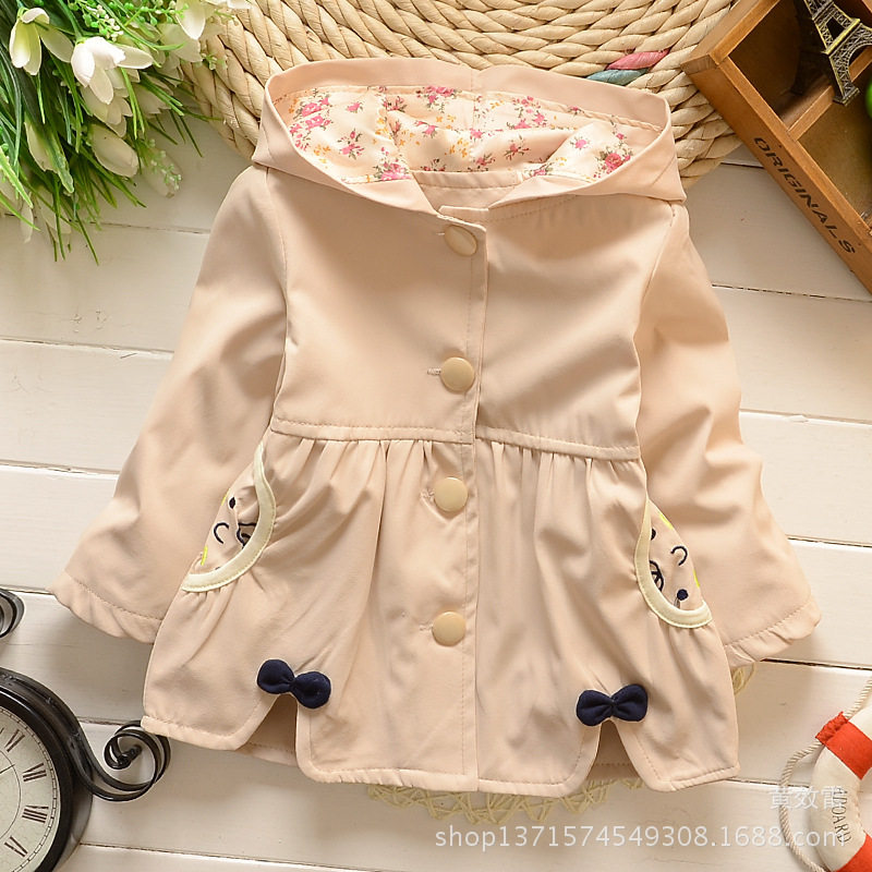 Manteau pour fille en velours côtelé - Ref 2162252 Image 9