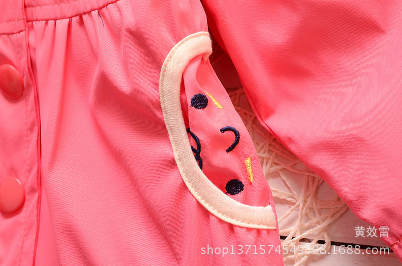 Manteau pour fille en velours côtelé - Ref 2162252 Image 13