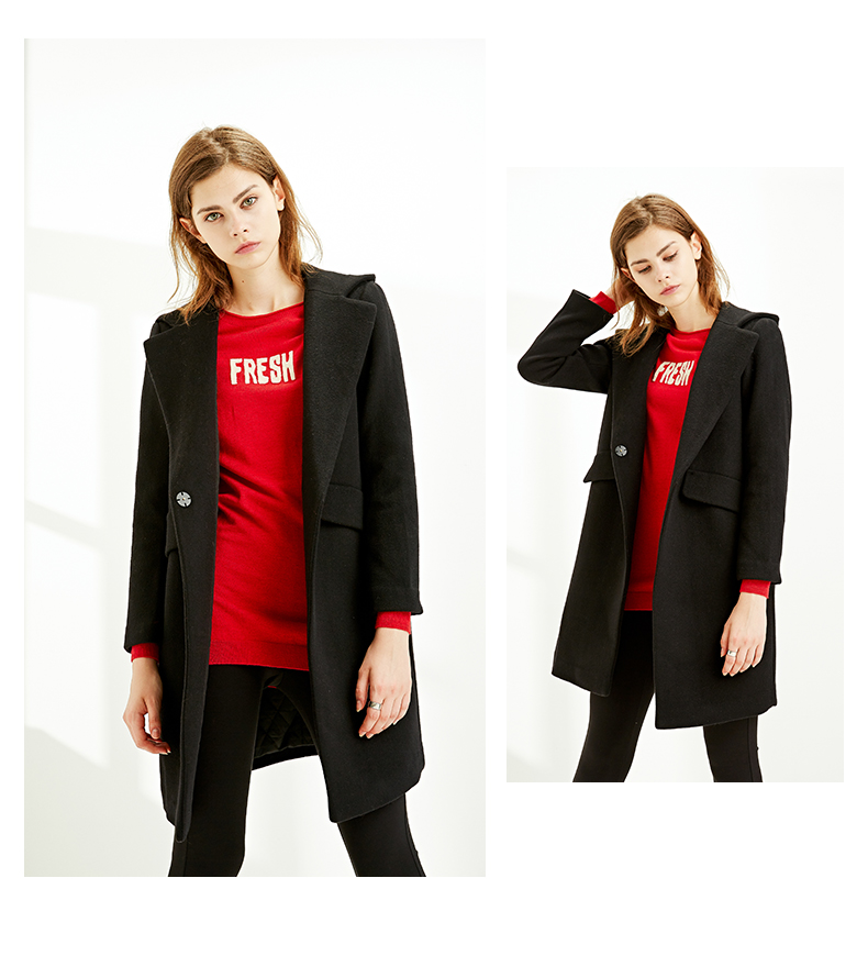 Áo khoác nữ mùa thu và áo khoác mùa đông cổ điển 2018 của Newcolour áo bomber nữ