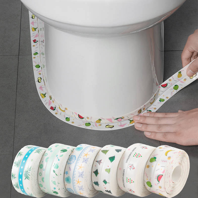 Beauty Seam Stickup Kitchen mildew-proof Waterproof Adhesive Tape Moisture-proof Kitchen Sink Gap Pool Toilet Stick strip Adhesive Strips-Taobao