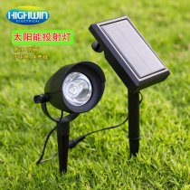 Solar outdoor lawn lamp garden home waterproof landscape Villa courtyard light tree planting super bright light spotlight