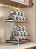 2025 New Kitchen Spice Rack Seasoning Storage Rack for Home Multifunctional Stove Salt Seasoning Jar Organizer