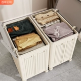 Вместительный и большой ящик для хранения для домашнего использования, складное одеяло, система хранения