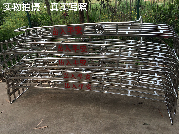 Shaanxi Auto Delong f3000 phụ kiện taxi xe tải mái bằng thép không gỉ giá trần hành lý kệ bạt kệ - Roof Rack cốp nóc ô tô