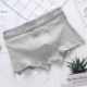 Cotton đồ lót nam thời trang cotton sọc eo quần short chữ thể thao thanh niên U lồi thiết kế boxer đầu bán đồ lót nam nữ