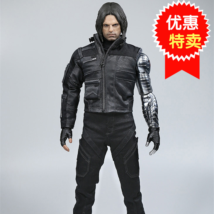第三方 1/6 内战 冬日战士 巴基2.0战斗服简装版人偶 现货