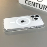 Apple, прозрачный беспроводной совместимый чехол для телефона с зарядкой, ультратонкий iPhone 11/12/14, силиконовый объектив, защитная сумка, защитный чехол, iphone, 13promax, защита при падении, простой и элегантный дизайн