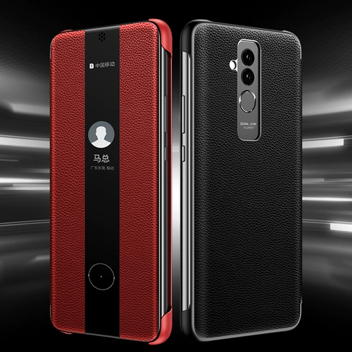 Huawei, чехол для телефона, раскладной защитный чехол подходит для мужчин и женщин, из натуральной кожи, защита при падении, ограниченное издание, бизнес-версия