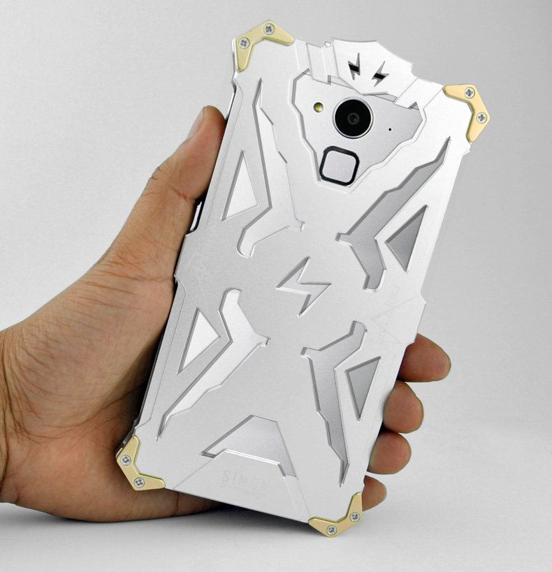 SIMON THOR Aviation Aluminum Alloy Shockproof Armor Metal Case Cover for QIKU 360 Q1 Youth