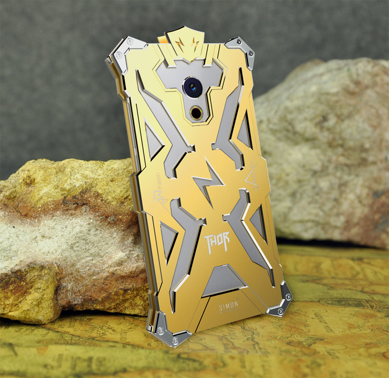 SIMON THOR Aviation Aluminum Alloy Shockproof Armor Metal Case Cover for MEIZU Pro 6 | MEIZU Pro 5