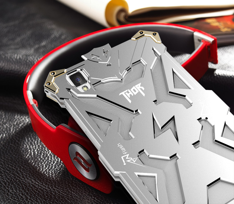 SIMON THOR Aviation Aluminum Alloy Shockproof Armor Metal Case Cover for OPPO A59 | OPPO A53 | OPPO A51