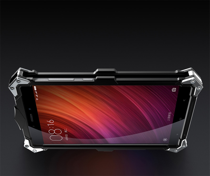 SIMON THOR Aviation Aluminum Alloy Shockproof Armor Metal Case Cover for Xiaomi Redmi Note 4|3|2|1