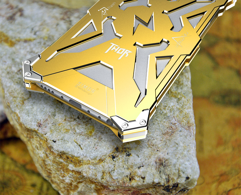 SIMON THOR Aviation Aluminum Alloy Shockproof Armor Metal Case Cover for MEIZU Pro 6 | MEIZU Pro 5