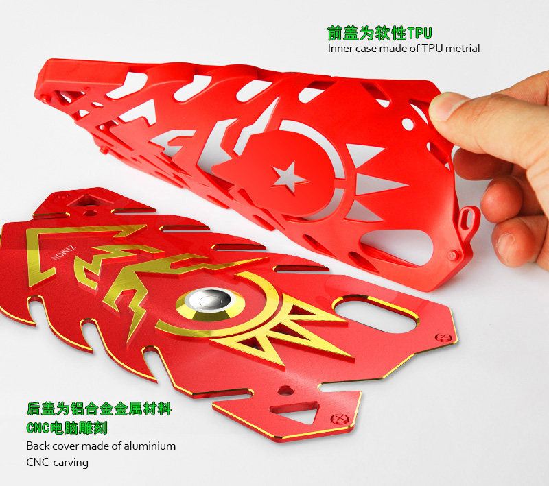 SIMON New THOR II Magnetic Bracket Aviation Aluminum Alloy Shockproof Armor Metal Case Cover for Apple iPhone X