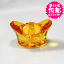 Male Girl Plastic Imitation Crystal Small Gold Dollar Precious Stones Jewel Toys Children Kids Treasure Trove Game Props