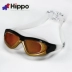 Hippo có thể điều chỉnh kính râm lớn bằng phẳng Electroplated chống sương mù unisex Kính bơi thoải mái lặn 7711 - Goggles
