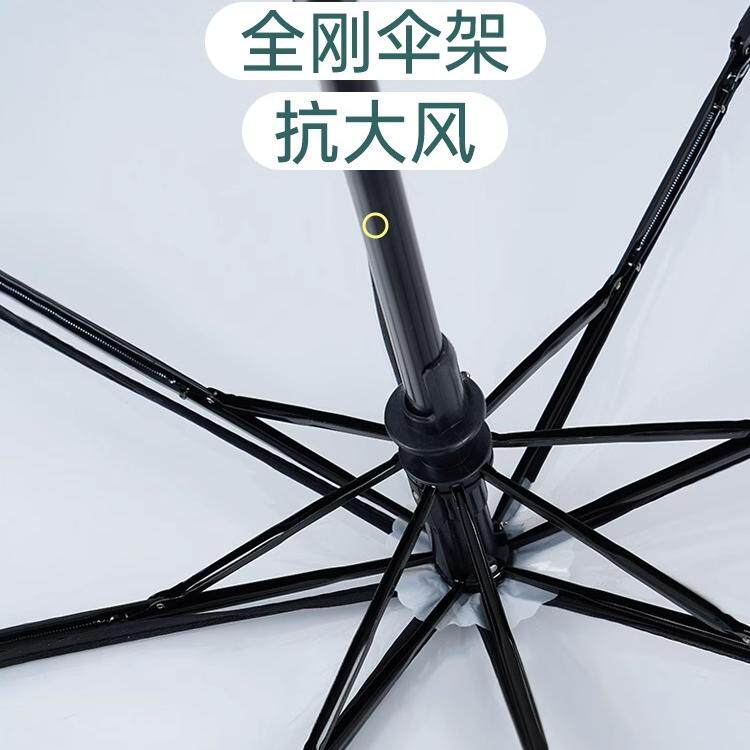 加厚透明雨伞：从时尚单品到个性广告