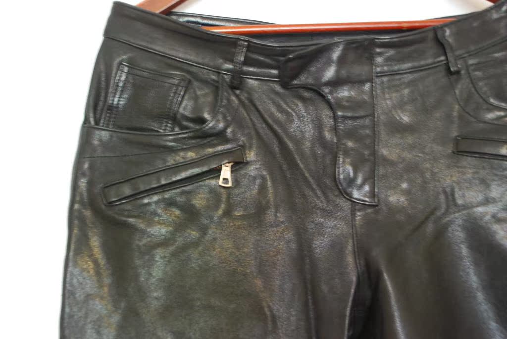 Pantalon cuir homme - Ref 1484772 Image 8