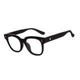 Грубные черные очки для каркаса мужское большое лицо с миопией можно оборудовать большим фреймом с большим кадром каркасом