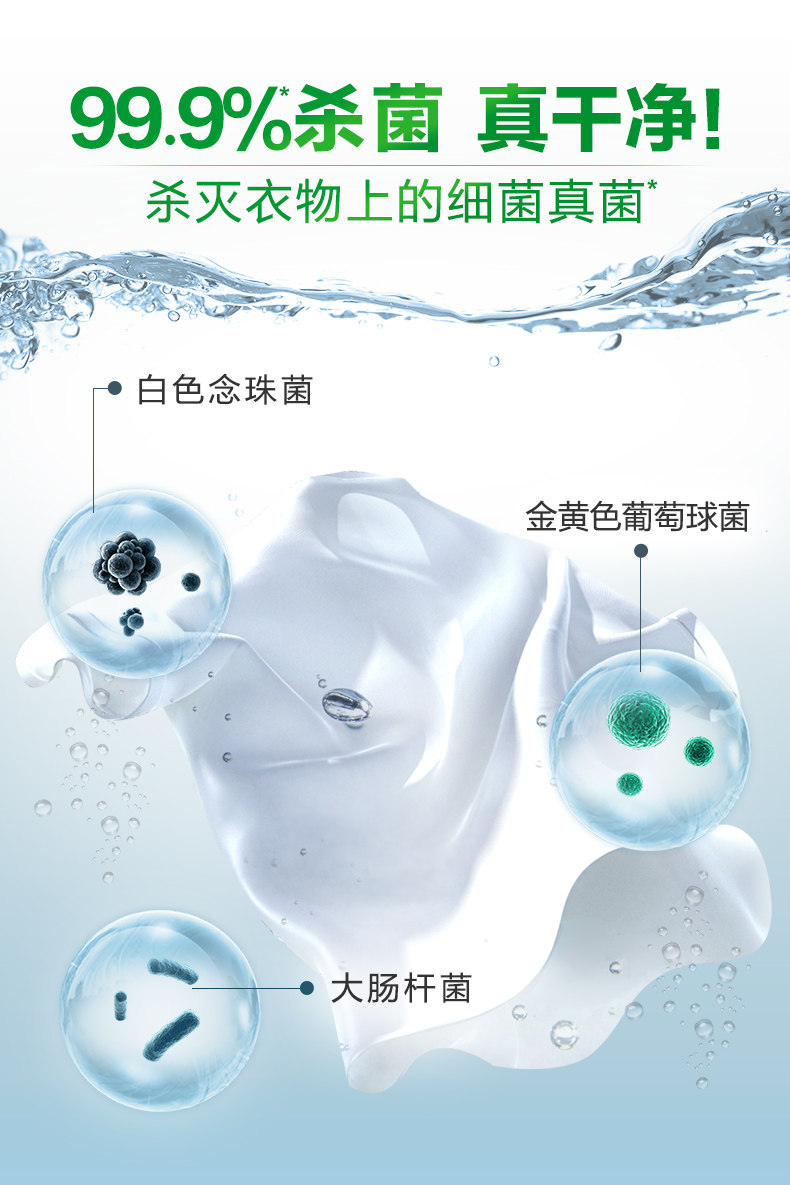 滴露 薰衣草衣物除菌液 3L*2瓶 瓶 机洗手洗均可 图2