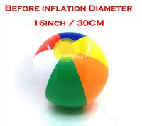 Пляжный, диаметр 30мм, 30см, 25см