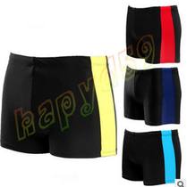 3-9 years old boy swimming trunks for children swimming flat corner swimming trunks solid color childrens swimwear