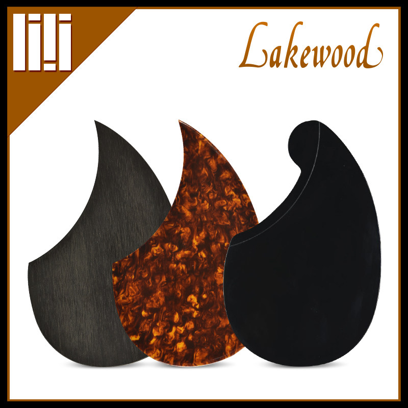 German Lakewood Guitar Original Accessories Transparent Black Sandalwood Artificial Tortoise Shell Guard Spot