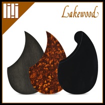 German Lakewood guitar original accessories transparent ebony shell guard plate spot