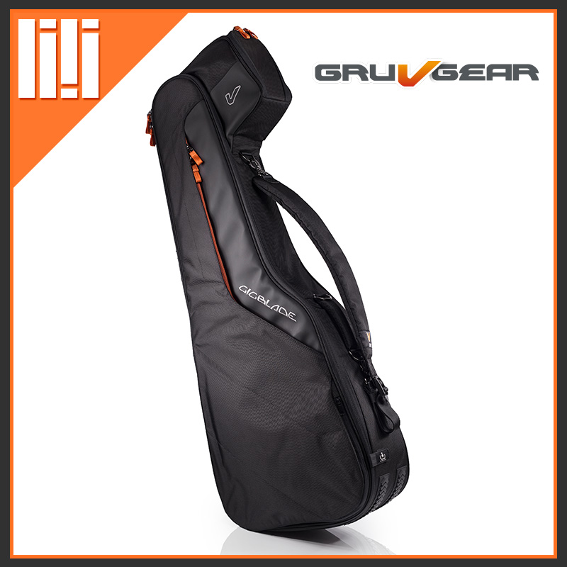 American GRUV GEAR knife front waterproof earthquake resistant Euklele Ukulele Shoulder Bag 23 inch clear cabin