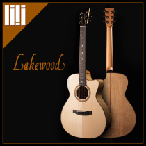 Guitar squared German artisanal Lakewood Ryder M-35CP Shore electric box Full single folk Wooden Guitar