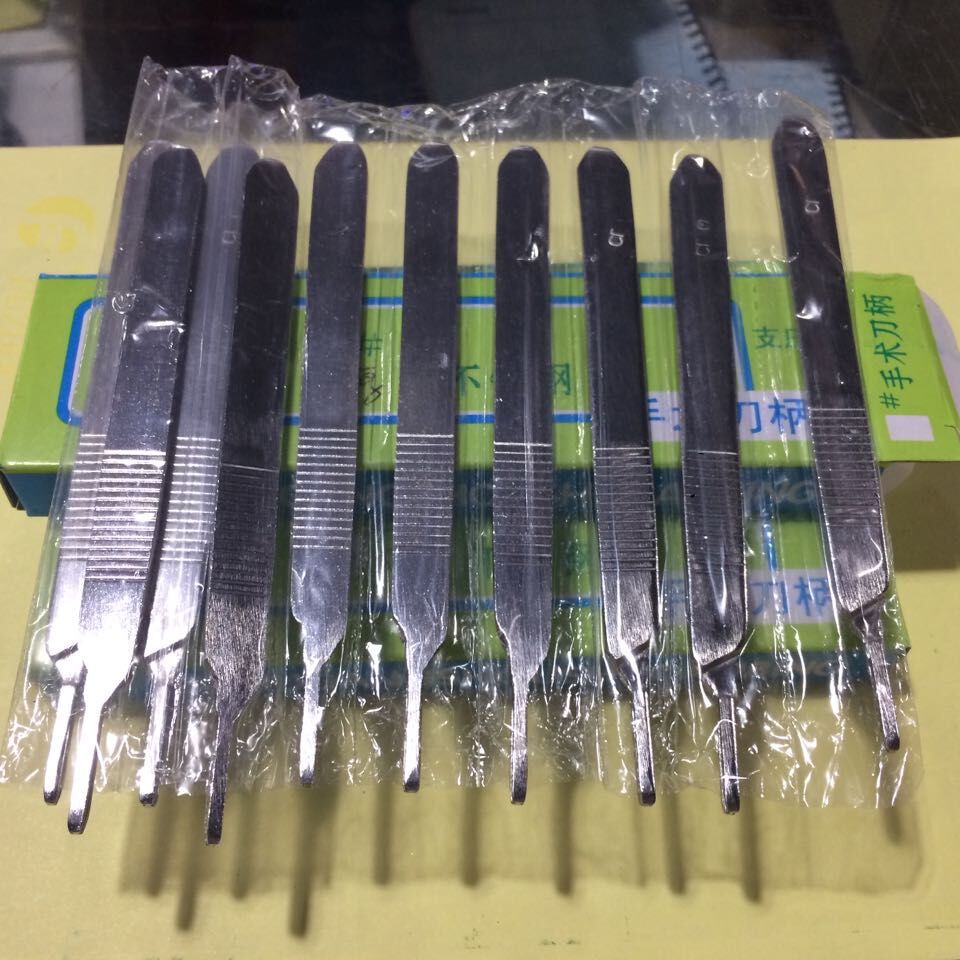 No. 3 Surgical shank 4 Surgery shank stainless steel surgery shank Shank Repair of Knife Shank Quantity and Cheap Manufacturer Direct Marketing