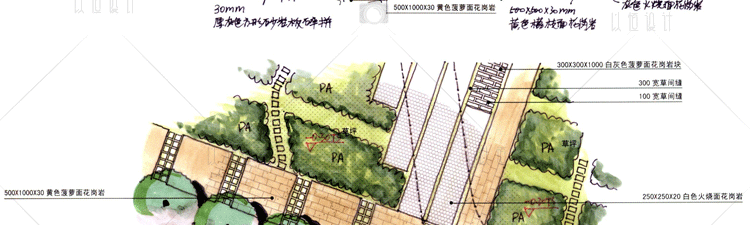 J07-景观细部设计手绘节点设计临摹细节公园广场 原创设计...-20